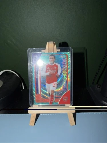 Ethan Nwaneri 2026 Topps Chrome Aqua Wave Refractor /199