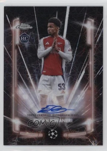 Ethan Nwaneri 2024 Topps Chrome Black Lazer /10