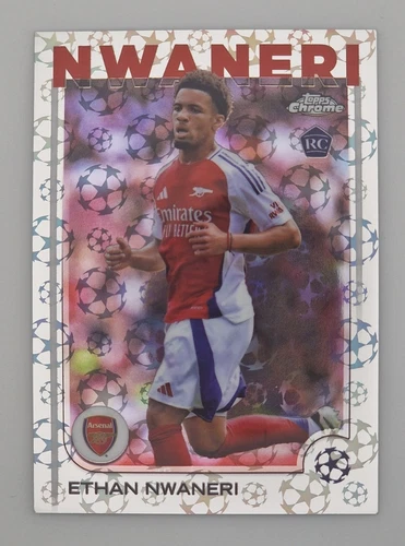 Ethan Nwaneri 2024 Topps Chrome Logofractor