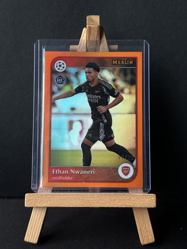 Ethan Nwaneri 2024 Topps Chrome Merlin /25