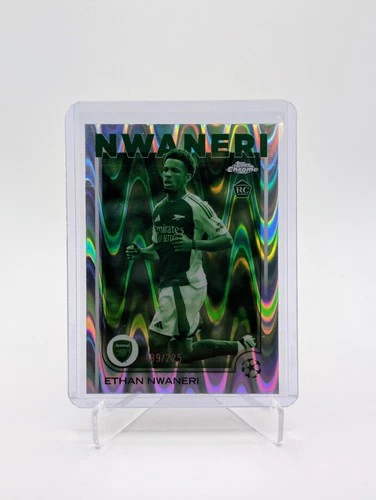 Ethan Nwaneri 2024 Topps Chrome Night Vision /225