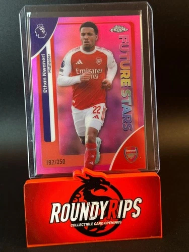 Ethan Nwaneri 2025 Topps Chrome Pink /250