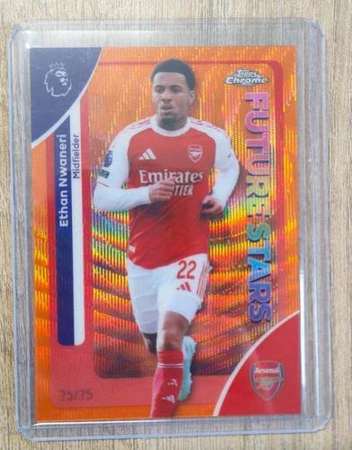 Ethan Nwaneri 2026 Topps Chrome Premier League /25
