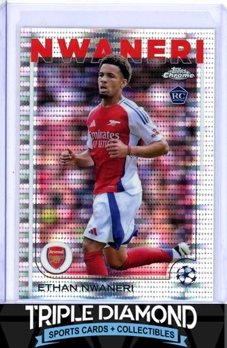 Ethan Nwaneri 2024 Topps Chrome Pulsar Refractor