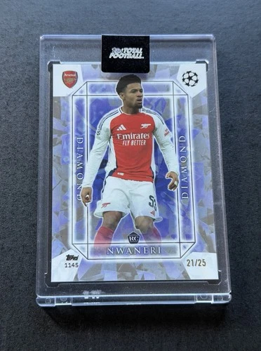 Ethan Nwaneri 2024 Topps Chrome Purple Ice /25