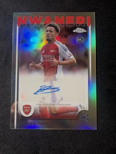 Ethan Nwaneri 2024 Topps Chrome Refractor
