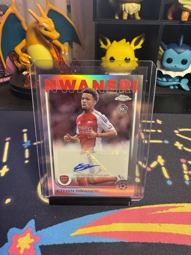 Ethan Nwaneri 2024 Topps Chrome Refractor