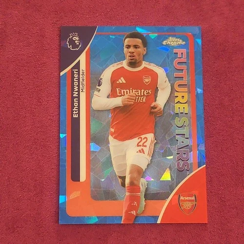 Ethan Nwaneri 2026 Topps Chrome Sapphire