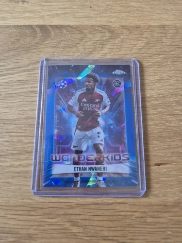 Ethan Nwaneri 2024 Topps Chrome Sapphire