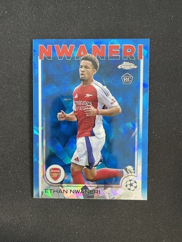 Ethan Nwaneri 2024 Topps Chrome Sapphire