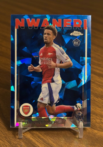 Ethan Nwaneri 2024 Topps Chrome Sapphire