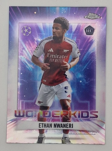 Ethan Nwaneri 2024 Topps Chrome UCC