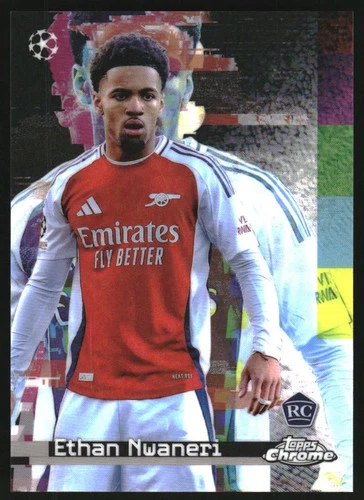 Ethan Nwaneri 2024 Topps Chrome UEFA Club Competitions WN-1