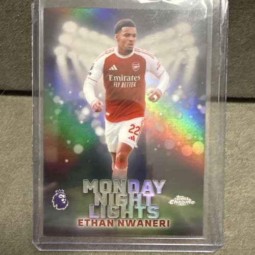 Ethan Nwaneri 2026 Topps Cromo Premier League