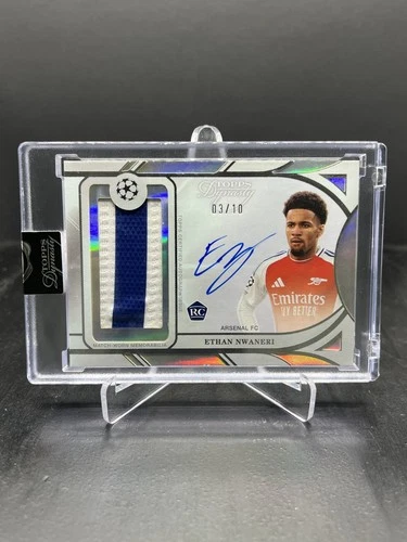 Ethan Nwaneri 2024 Topps Dynasty UEFA /10