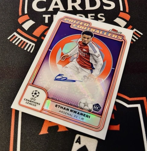 Ethan Nwaneri 2023 Topps Finest