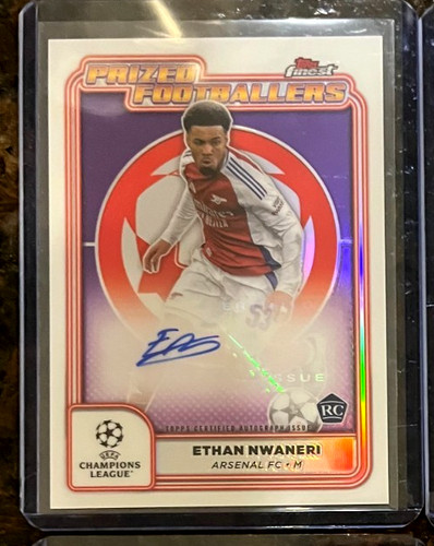 Ethan Nwaneri 2024 Topps Finest