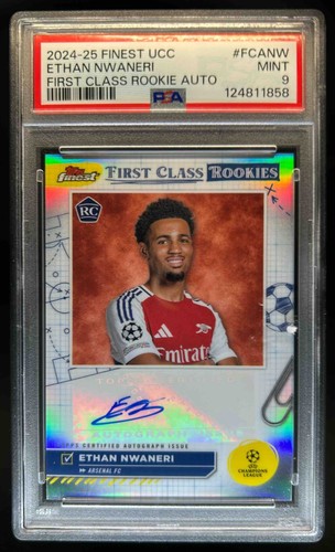 Ethan Nwaneri 2024 Topps Finest