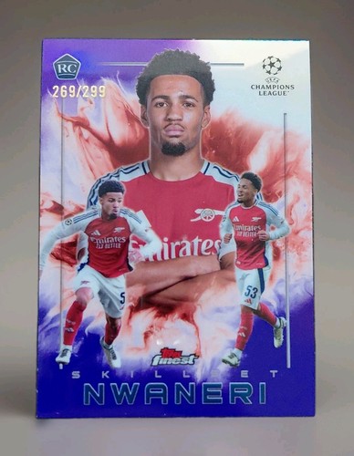 Ethan Nwaneri 2024 Topps Finest