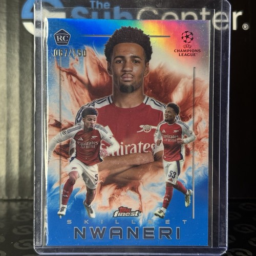 Ethan Nwaneri 2024 Topps Finest /150