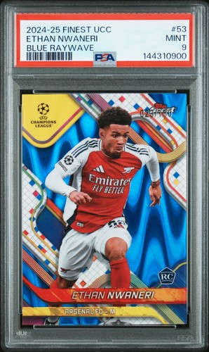 Ethan Nwaneri 2024 Topps Finest /150