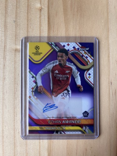 Ethan Nwaneri 2024 Topps Finest /299