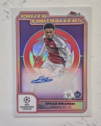 Ethan Nwaneri 2024 Topps Finest
