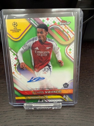 Ethan Nwaneri 2024 Topps Finest /99