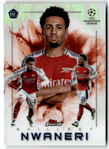 Ethan Nwaneri 2025 Topps Finest Champions League SK-11