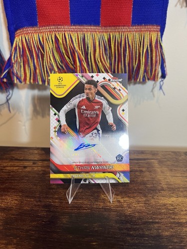 Ethan Nwaneri 2024 Topps Finest Nero /10