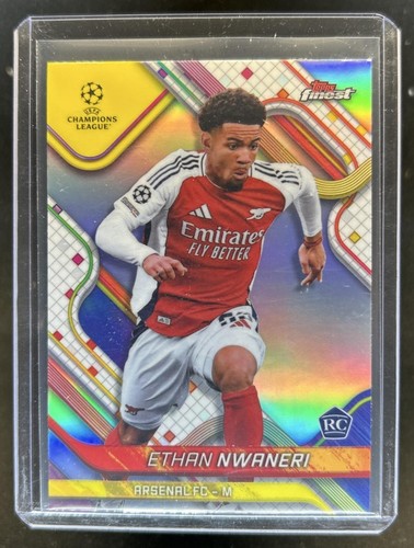 Ethan Nwaneri 2024 Topps Finest Refractor