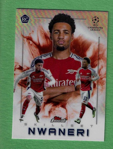 Ethan Nwaneri 2024 Topps Finest SK-11