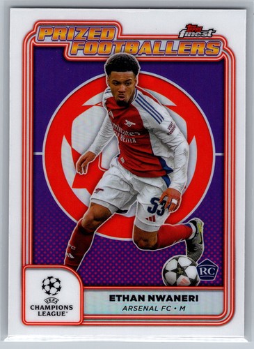 Ethan Nwaneri 2024 Panini Finest UEFA #PF-24
