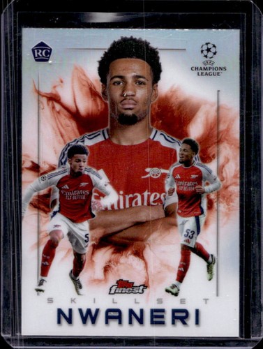 Ethan Nwaneri 2024 Topps Finest UEFA #SK-11