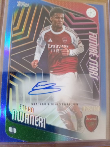 Ethan Nwaneri 2025 Topps Flagship 26/150