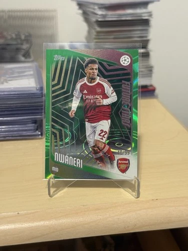 Ethan Nwaneri 2025 Topps Flagship Green /99