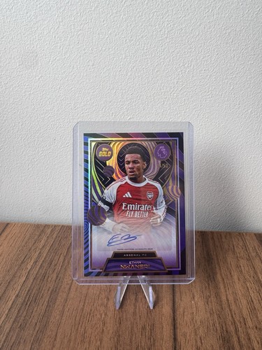 Ethan Nwaneri 2025 Topps Gold Premier League Gold /50