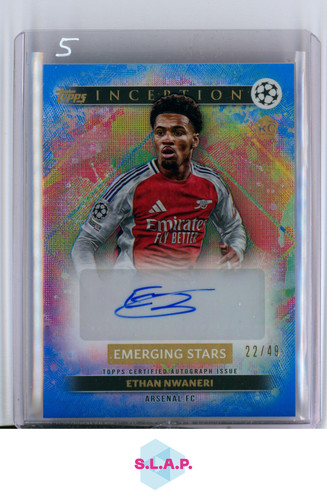 Ethan Nwaneri 2024 Topps Inception 22/49