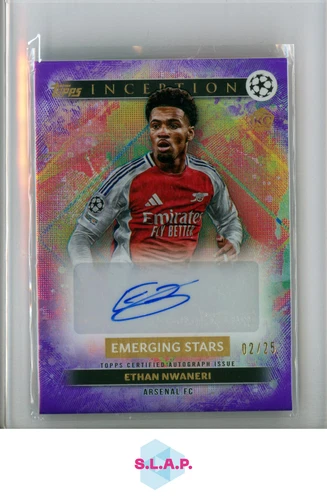 Ethan Nwaneri 2025 Topps Inception /25