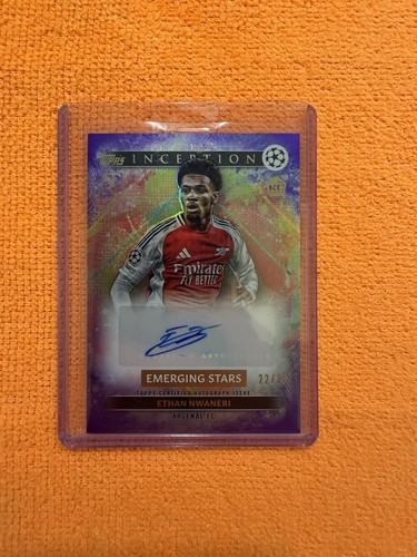 Ethan Nwaneri 2024 Topps Inception Purple /25