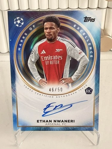 Ethan Nwaneri 2024 Topps Marks of Excellence /50