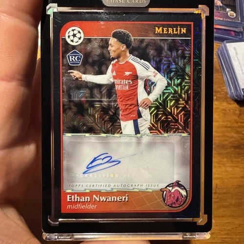 Ethan Nwaneri 2024 Topps Merlin Chrome /10