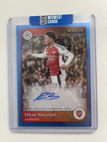 Ethan Nwaneri 2024 Topps Merlin Chrome /150