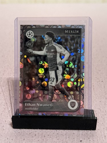 Ethan Nwaneri 2025 Topps Merlin Chrome /35