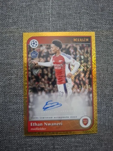 Ethan Nwaneri 2024 Topps Merlin Chrome /50