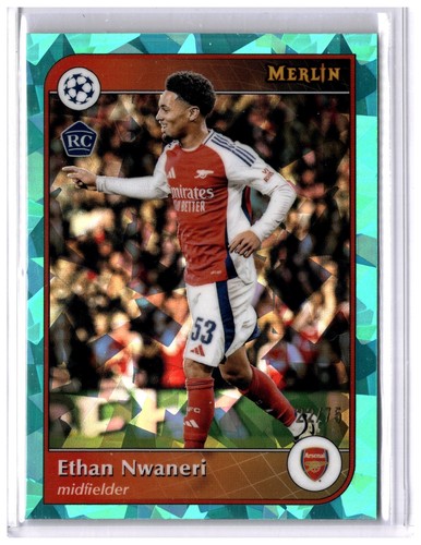 Ethan Nwaneri 2024 Topps Merlin Chrome /75