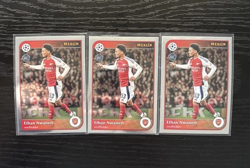 Ethan Nwaneri 2023 Topps Merlin Chrome