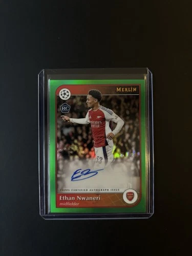 Ethan Nwaneri 2024 Topps Merlin Chrome /99