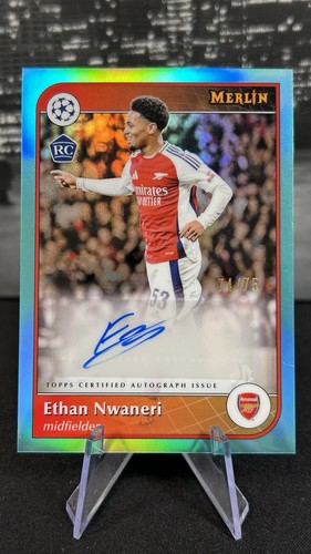 Ethan Nwaneri 2024 Topps Merlin UCC /75