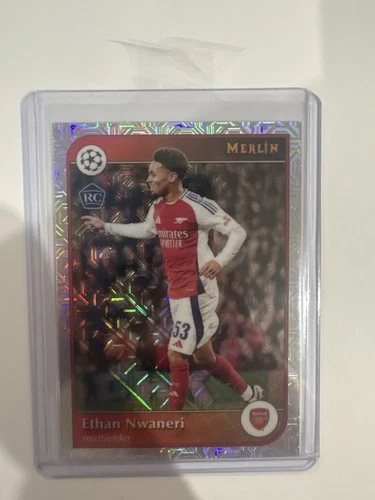 Ethan Nwaneri 2024 Topps Merlin UEFA 53